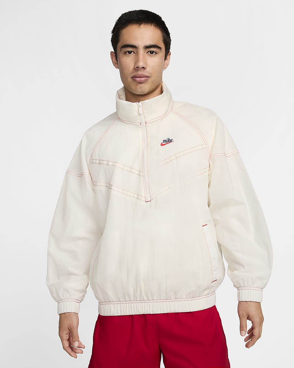 NIKE NSW WINDRUNNER HALF ZIP HOODED ジャケット Nike Sportswear Windrunner Men's 1/2-Zip Hooded Jacket. Nike JP